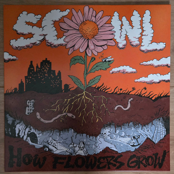 Scowl (4) - How Flowers Grow (LP, Album, RP, Vio)