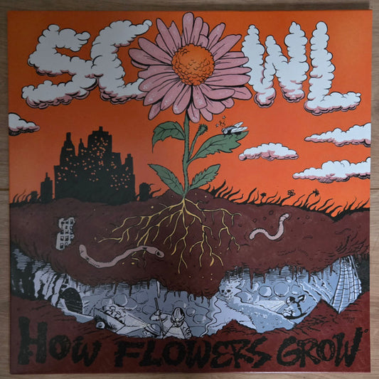 Scowl (4) - How Flowers Grow (LP, Album, RP, Vio)