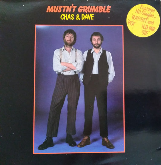 Chas & Dave* - Mustn't Grumble (LP, Album)