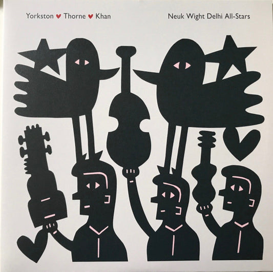 Yorkston ♥ Thorne ♥ Khan* - Neuk Wight Delhi All-Stars (2xLP, Album, 180)