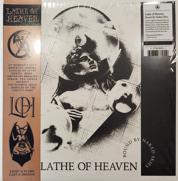 Lathe Of Heaven (2) - Bound By Naked Skies (LP, Album, Ltd, Whi)