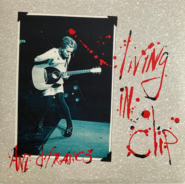 Ani DiFranco - Living In Clip (3xLP, Album, RE, Red)