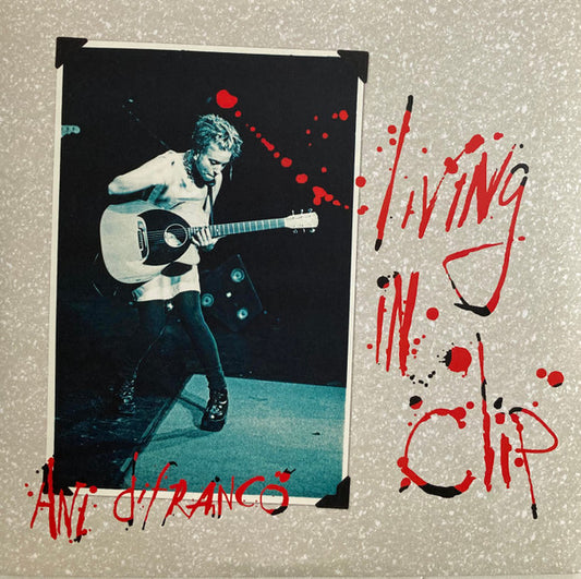 Ani DiFranco - Living In Clip (3xLP, Album, RE, Red)