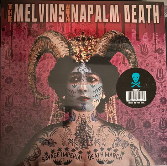The Melvins* With Napalm Death - Savage Imperial Death March (LP, Album, RE)