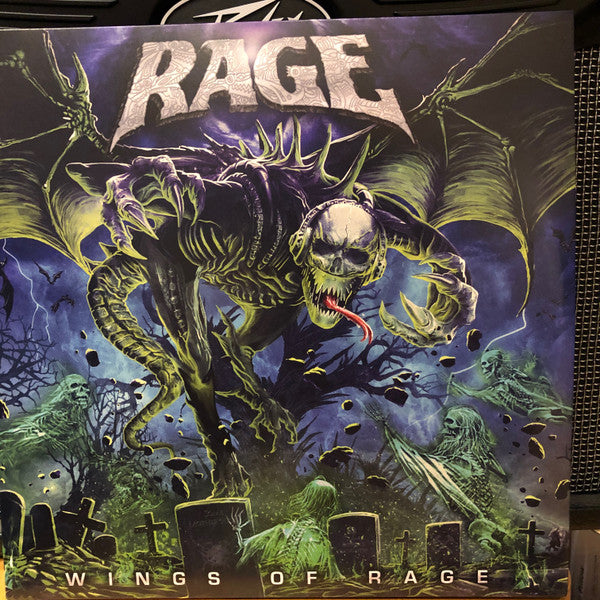 Rage (6) - Wings Of Rage (2xLP, Album)