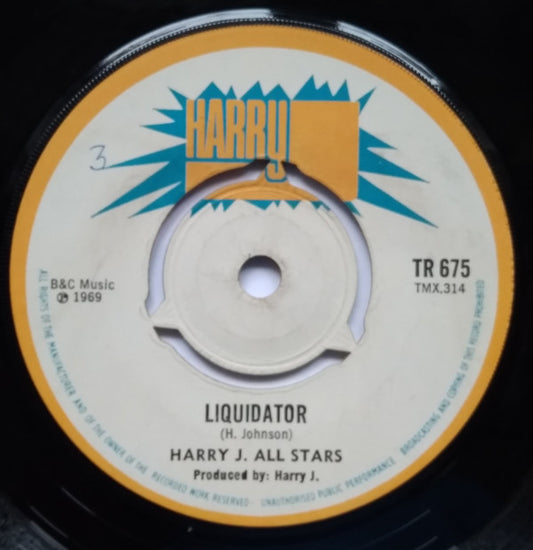 Harry J. All Stars / Glen And Dave - Liquidator / La La Always Stay (7", 3-P)