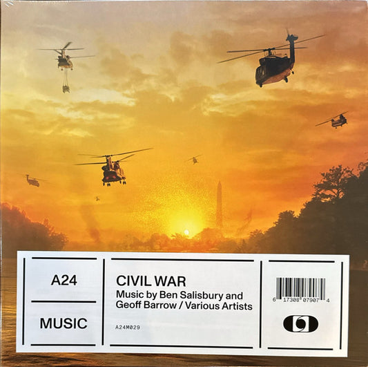 Ben Salisbury And Geoff Barrow - Civil War (Original Score) (LP, Album, Gre)