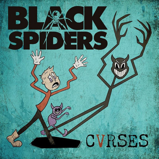 Black Spiders - Cvrses (LP, Album, Bla)