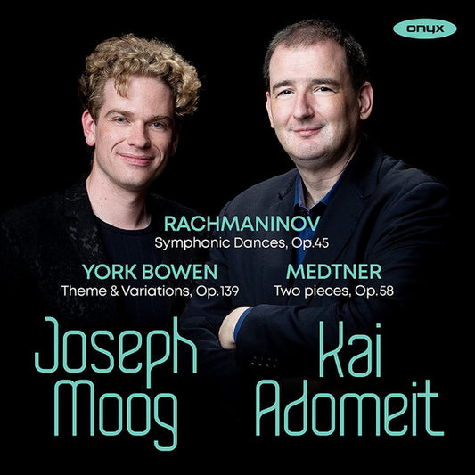 Rachmaninov*, York Bowen, Medtner*, Joseph Moog, Kai Adomeit - Music For 2 Pianos (CD)