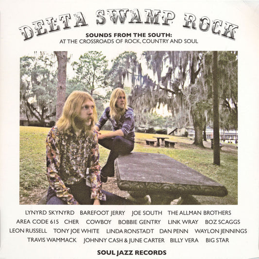 Various - Delta Swamp Rock (Sounds From The South: At The Crossroads Of Rock, Country And Soul) (2xLP, Comp, RE, Gol)