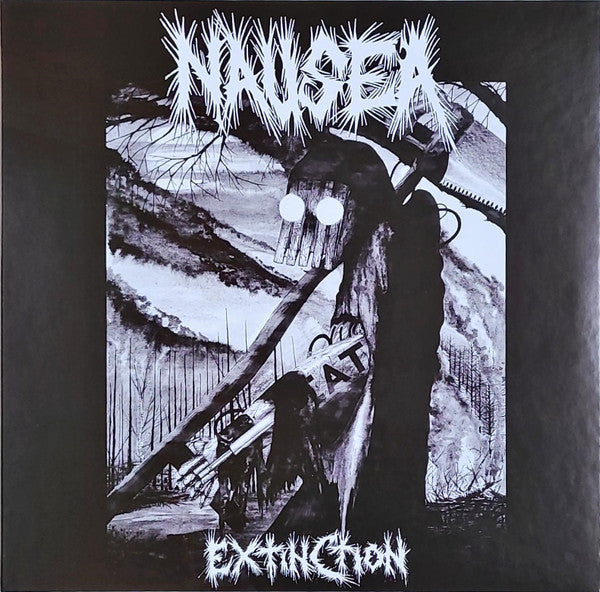 Nausea (2) - Extinction (LP, Album, Ltd, RE, RM, Gre)