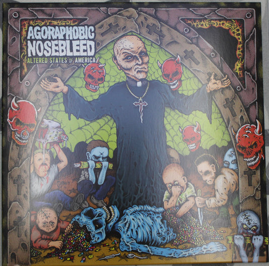 Agoraphobic Nosebleed - Altered States Of America / ANBRX II Delta 9 (LP, Album, RE, Blu)