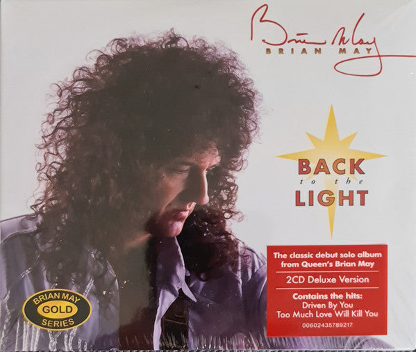 Brian May - Back To The Light (CD, Album, RE, RM + CD, Comp, RM + Del)