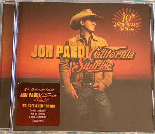 Jon Pardi - California Sunrise 10th Anniversary Edition (CD-ROM, Album)