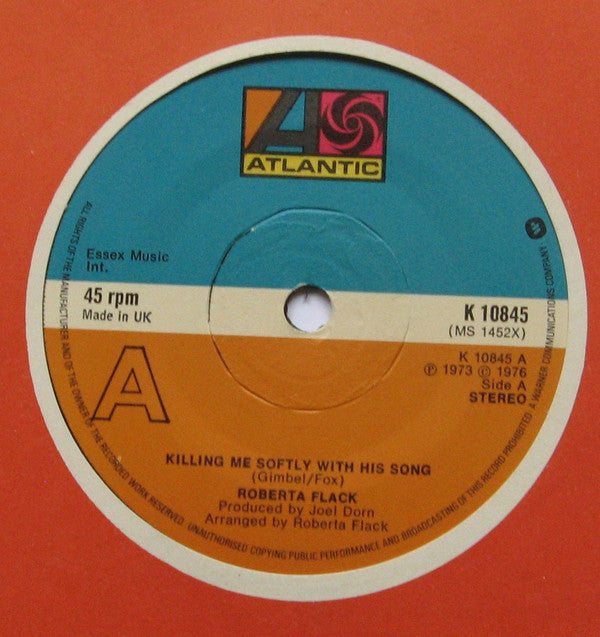 Roberta Flack - Killing Me Softly With His Song (7", Single, Sol)