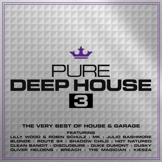 Various - Pure Deep House 3 (The Very Best Of House & Garage) (3xCD, Comp, Mixed)