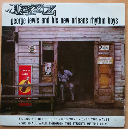 George Lewis And His New Orleans Rhythm Boys - George Lewis And His New Orleans Rhythm Boys (7", EP)
