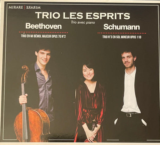 Beethoven*, Schumann*, Trio Les Esprits - Trio En Mi Bémol Majeur Opus 70 N° 2 / Trio N° 3 En Sol Mineur Opus 110 (CD)