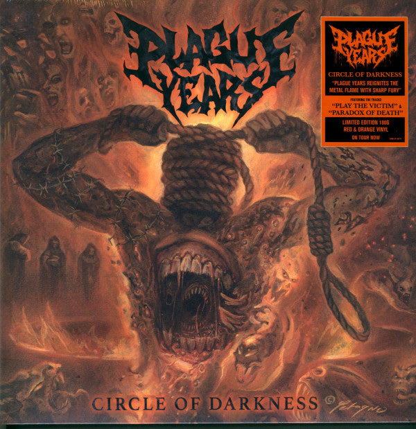 Plague Years - Circle Of Darkness (LP, Album, Ltd, Red)