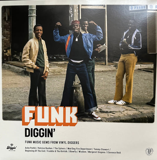 Various - Funk Diggin': Funk Music Gems From Vinyl Diggers (LP, Comp, RM, RP)