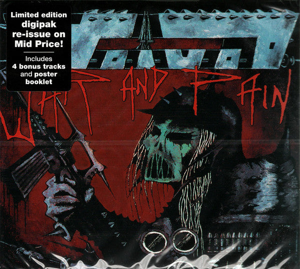 Voïvod - War And Pain (CD, Album, RE, Dig)