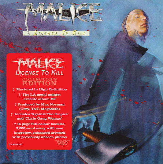 Malice (2) - License To Kill (CD, Album, RE, RM)