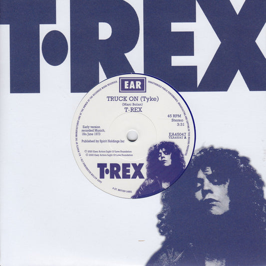 T. Rex - Truck On (Tyke) (7", Ltd, Blu)