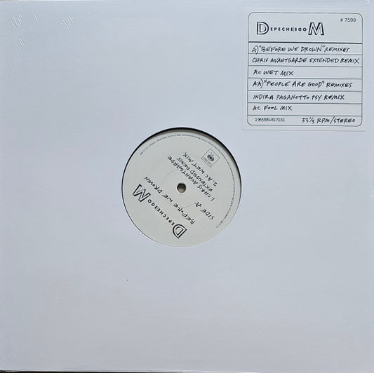 Depeche Mode - Before We Drown (Remixes) / People Are Good (Remixes) (12", Ltd, Num)