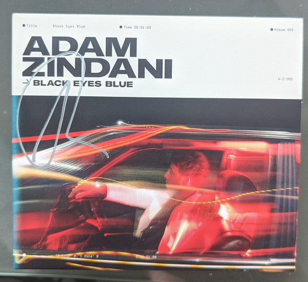 Adam Zindani - Black Eyes Blue (CD, Album)