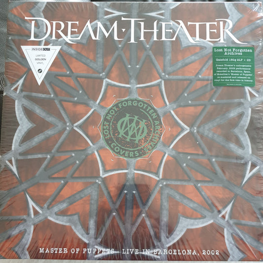 Dream Theater - Master Of Puppets - Live In Barcelona, 2002 (2xLP, Album, Gol + CD, Album + Ltd, RE, RM)
