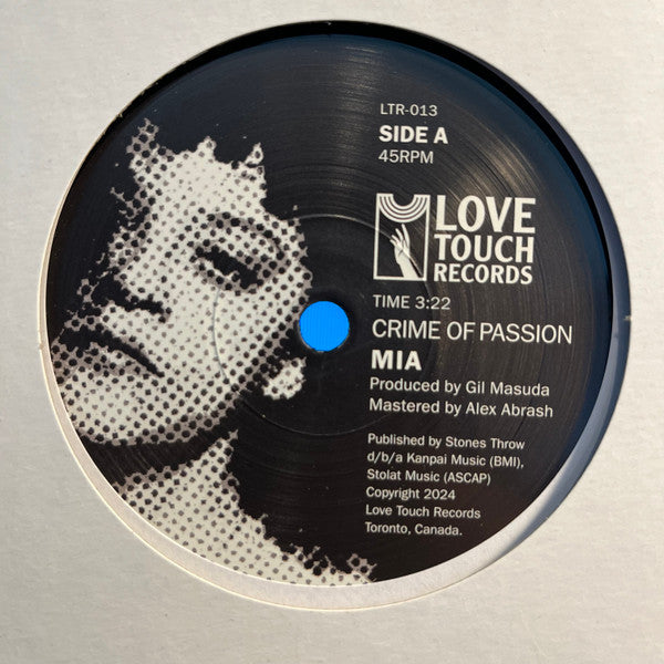 MIA - Crime Of Passion (7")