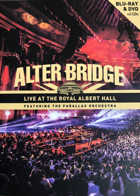 Alter Bridge Featuring The Parallax Orchestra* - Live At The Royal Albert Hall Featuring The Parallax Orchestra (Blu-ray + DVD-V + 2xCD, Album + Ltd, Dig)
