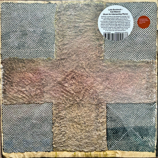 Leila Bordreuil + Kali Malone - Music For Intersecting Planes (LP, Album, Ltd, Red)