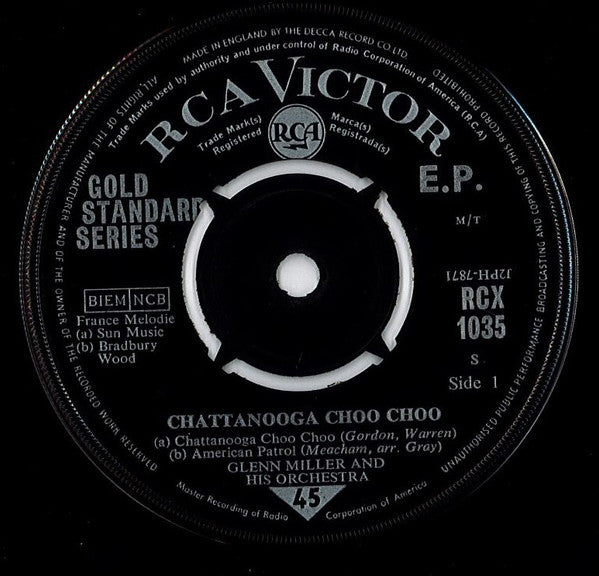 Glenn Miller - Chattanooga Choo Choo (7", EP, 4 P)