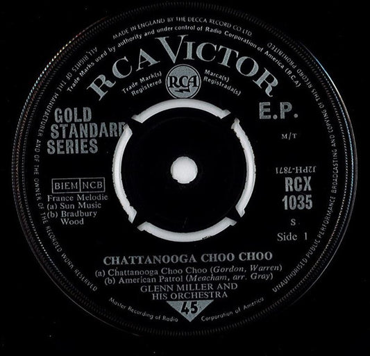 Glenn Miller - Chattanooga Choo Choo (7", EP, 4 P)