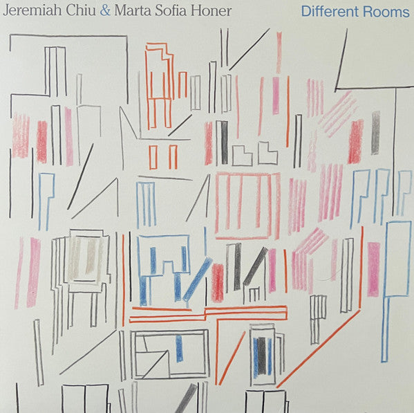 Jeremiah Chiu & Marta Sofia Honer - Different Rooms (LP, Album)