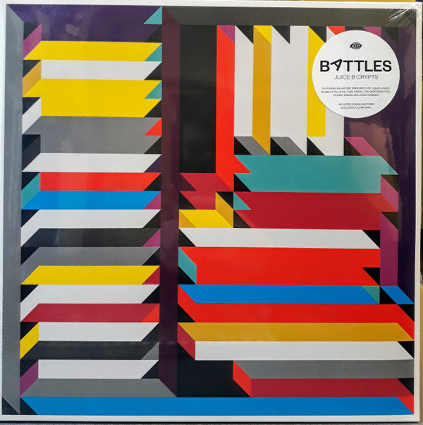 Battles - Juice B Crypts (2xLP, Album, Ltd, Cle)