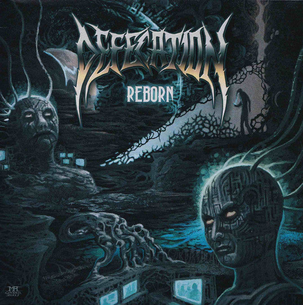 Defecation (4) - Reborn (7", Blu)