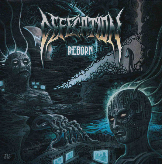 Defecation (4) - Reborn (7", Blu)