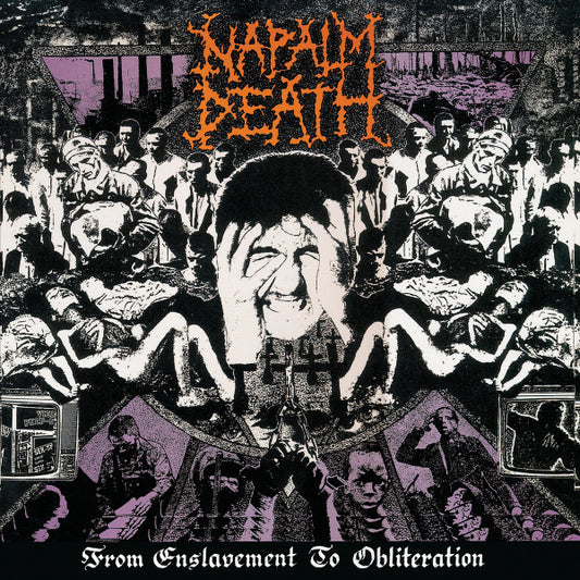 Napalm Death - From Enslavement To Obliteration (LP, Album, RE, RM)