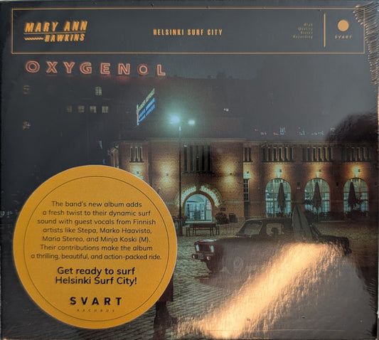 Mary Ann Hawkins - Helsinki Surf City (CD, Album, M/Print)