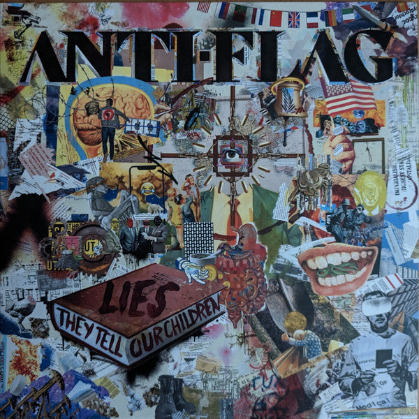 Anti-Flag - Lies They Tell Our Children (LP, Album, Bon)