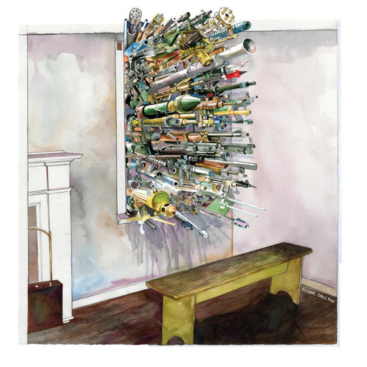 Eyedea & Abilities - By The Throat (LP, Album, Ltd, RE, Wat)