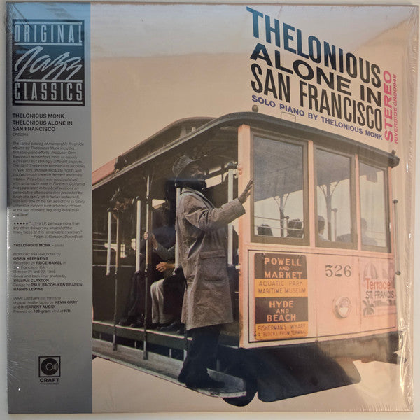 Thelonious Monk - Thelonious Alone In San Francisco (LP, Album, RE, 180)