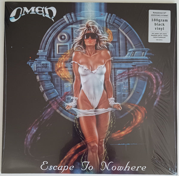 Omen (3) - Escape To Nowhere (LP, Album, RE, RM)