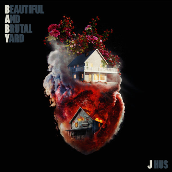 J Hus - Beautiful And Brutal Yard (2xLP, Album, Whi)