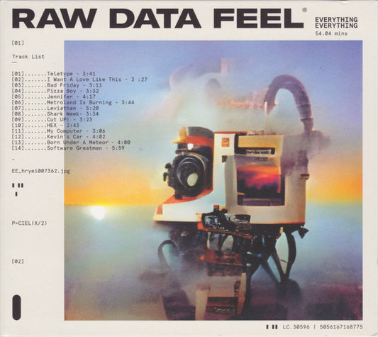 Everything Everything - Raw Data Feel (CD, Album)