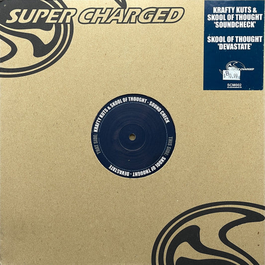Krafty Kuts & Skool Of Thought - Soundcheck / Devastate (12")