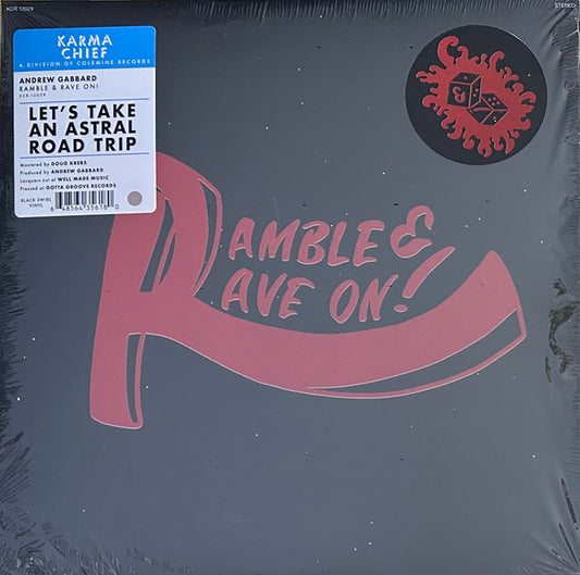 Andrew Gabbard - Ramble & Rave On! (LP, Album, Bla)