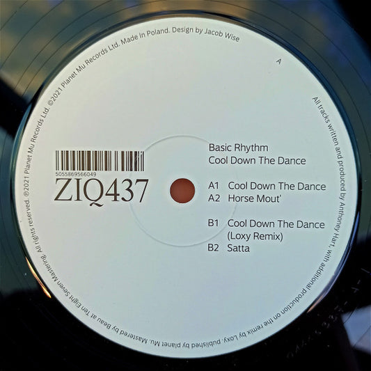 Basic Rhythm (2) - Cool Down The Dance EP (12", EP)